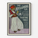 Póster publicitario vintage The Ault & Wiborg Co. para tintas de impresión
