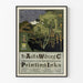 Vintage poster Ault & Wiborg - Printing inks and lithography