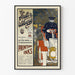 Póster vintage de publicidad con tinta de impresión Ault & Wiborg