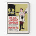 Vintage Advertising Poster for The Ault and Wiborg Company