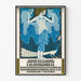 Vintage artistic poster for exhibition L.H. Jungnickel
