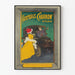 Póster vintage de coches Automóviles Charron Ltd Puteaux