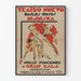 Poster Theatre Nuevo Ballets Russes Nijinska 1933