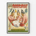 Póster vintage Barnum & Bailey Greatest Show on Earth - Artistas chinos aéreos
