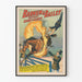 Vintage poster of the daring Barnum & Bailey equestrian spectacle