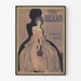 Póster vintage Baronesse Norka Rouskaya Música y Poesía