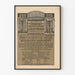 Vintage poster of Basler Gesangverein Lisztfeier Münster Basel 1911