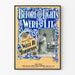 Póster vintage Before The Lights Were Lit por Will B. Morrison