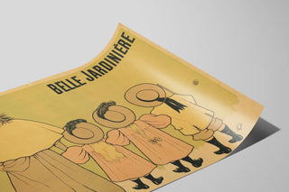 Vintage Ballet Poster of Belle Jardinière Choreography — artwork view