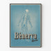 Vintage Poster Bénerva Roche Illustration of the Human Nervous System