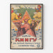 Vintage Russian Poster Protecting the Book and Militant Reading