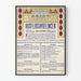 Póster de la Exposición de Bergen 1910 Edición del Departamento de Artesanía