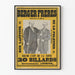 Vintage Poster of Berger Frères Billiard Professors