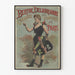 Vintage poster Berthe Delaurianne Cascadeuse des Concerts de Paris