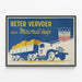 Póster vintage Better Transport por ayuda Marshall — cuadro enmarcado en la pared