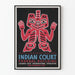Decorative Poster with Haida Pattern from Alaska