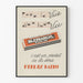 Póster publicitario vintage Blephargyl Ferlux