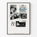 Vintage poster of Bloomsburg Theatre Ensemble & Rand Whipple Movement Theatre