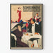 Vintage Poster Cabaret Candy Box Elegance and Evening