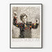 Boston Musica Viva Poster - Artistic Portrait in Musical Score