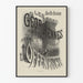 Póster vintage Las Georgianas - Ópera bufa en 3 actos