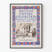 Póster vintage de exposición del Imperio Británico Wembley 1924