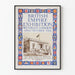 Vintage British Empire Exhibition 1924 Poster - Newfoundland Pavilion at Wembley