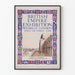 Póster vintage de la Exposición del Imperio Británico Wembley 1924