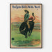 Póster vintage de Buffalo Bill's Wild West - Toro salvaje