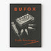 Póster vintage Bufox - Tratamiento con inyectables para hemorragias