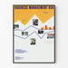 Póster Gestión Empresarial EE. UU. - Decoración mural gráfica económica
