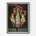 Vintage Poster Drink Everyone Evian Cachat