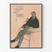 Póster vintage ilustrador C.S. Reinhart para Scribners