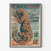 Póster vintage El Mundo antes de la Creación del Hombre de Camille Flammarion