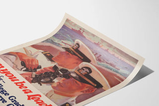 Vintage Military Naval Leadership Poster