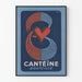 Póster vintage Cantéïne Bouteille por Francis Prompt