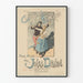 Póster musical vintage Caprice Húngaro para piano por Jules Danbé