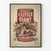 Póster vintage The Little Giant con Glenn Hunter y Edna Murphy