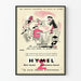 Póster vintage Las Viejas Canciones de la Sala de Guardia - Hymel