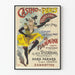 Póster vintage Casino de París Gran Diversión La Fiammina