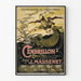 Póster vintage Cenicienta Teatro Nacional de la Ópera Cómica