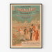 Póster vintage Jardín de París Campos Elíseos Espectáculo y Concierto