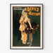 Vintage Poster Devil's Auction Chas H Yale