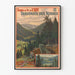 Vintage Poster of the Eastern Railway - Crossing the Vosges