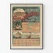 Póster vintage de los Ferrocarriles del Oeste – Excursiones en Normandía, Bretaña e Isla de Jersey