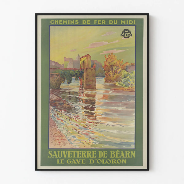 chemins-de-fer-du-midi-sauveterre-de-bearn-le-gave-doloron