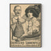 Póster vintage Chemiserie Sonnenfeld Berlín