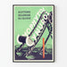 Póster vintage Chophytol Cynurol diseño industrial verde