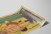 Vintage wrestling poster of back belt drop — artwork view