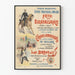 Póster Circo Municipal Deporte Náutico de Amiens Fiesta de Beneficencia 1898